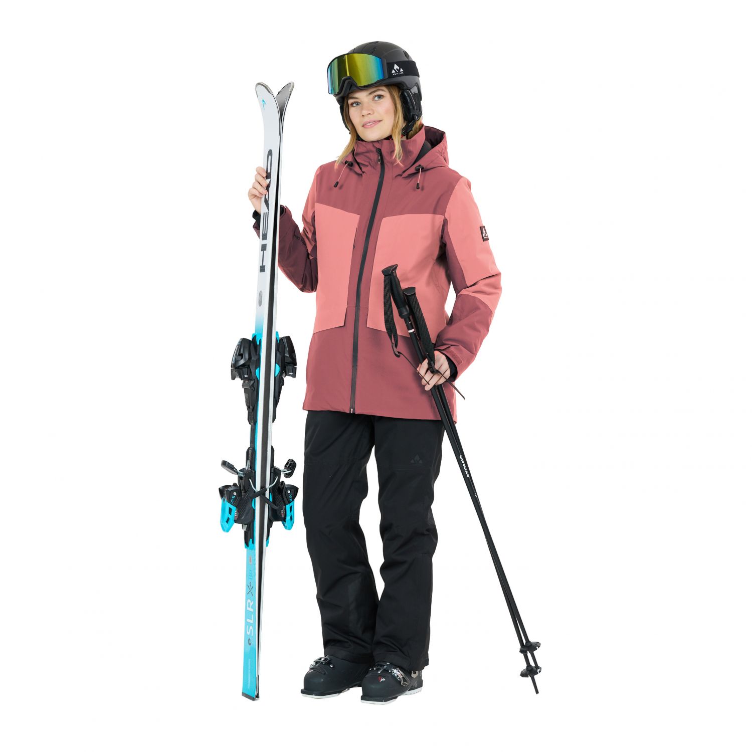 Whistler Kingland, jaqueta de esqui, feminino, huckleberry