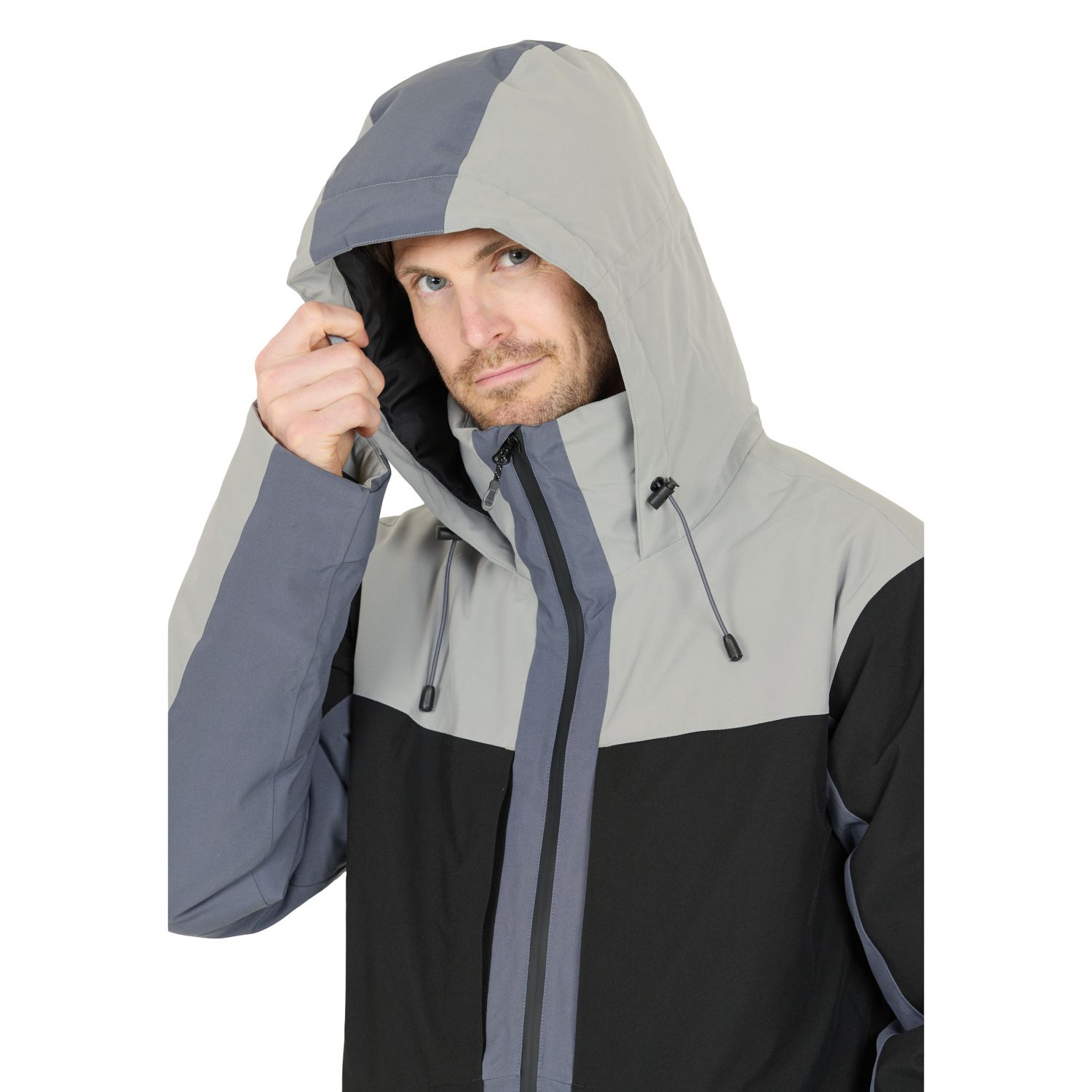 Whistler Kingland, jaqueta de esqui, homem, cinza