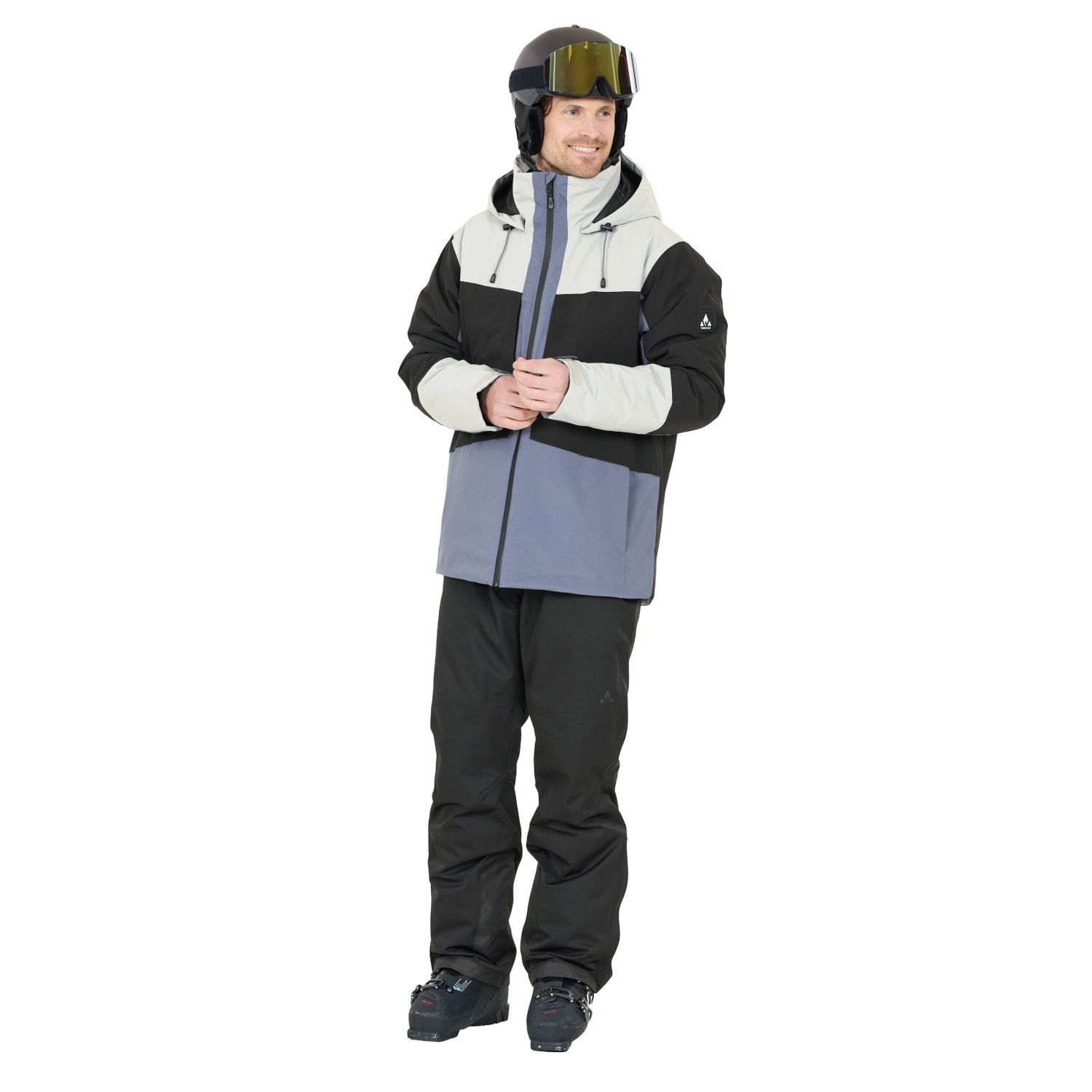 Whistler Kingland, jaqueta de esqui, homem, cinza
