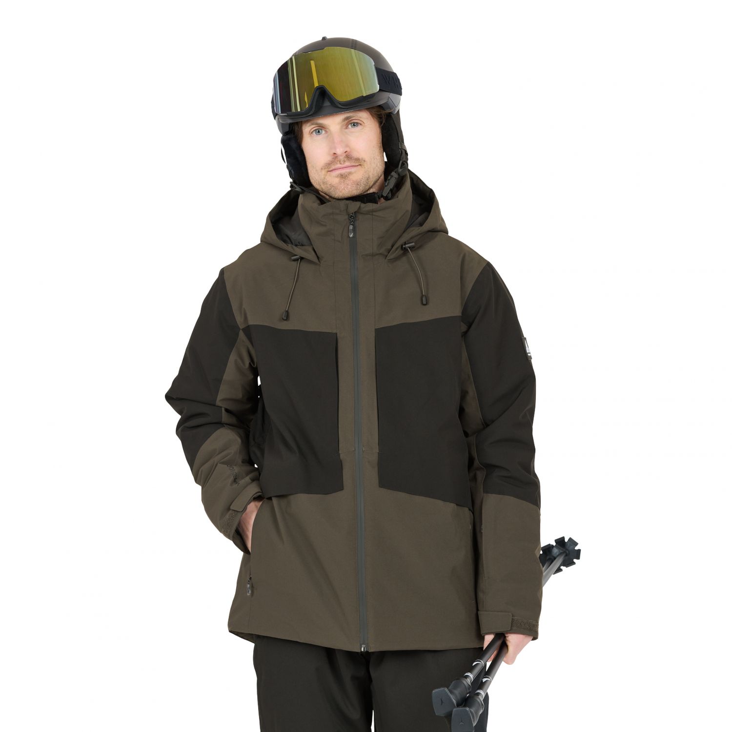 Whistler Kingland, jaqueta de esqui, masculino, verde-escuro