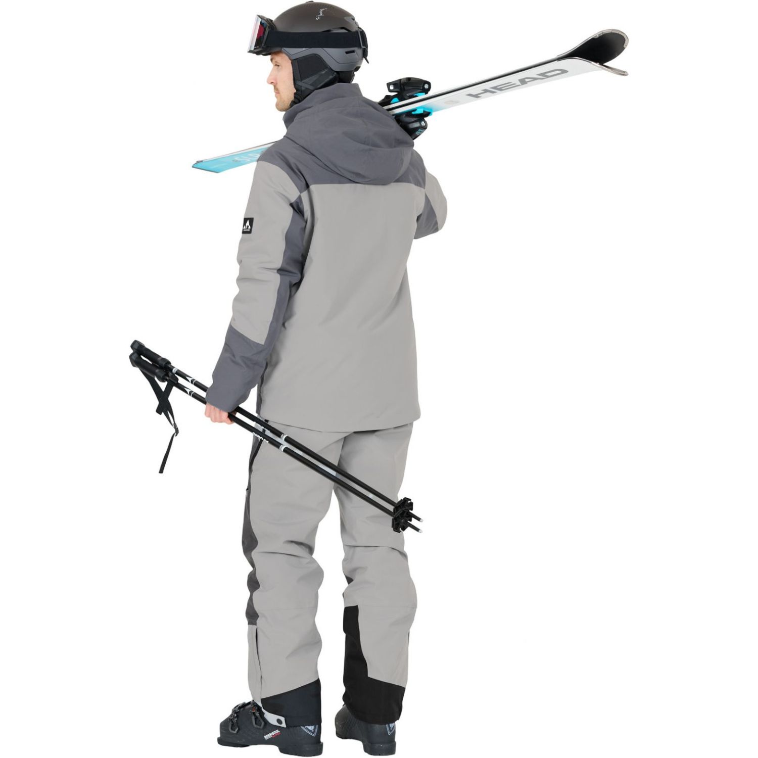 Whistler Kingland, lyžařská bunda, pánská, tmavě šedá