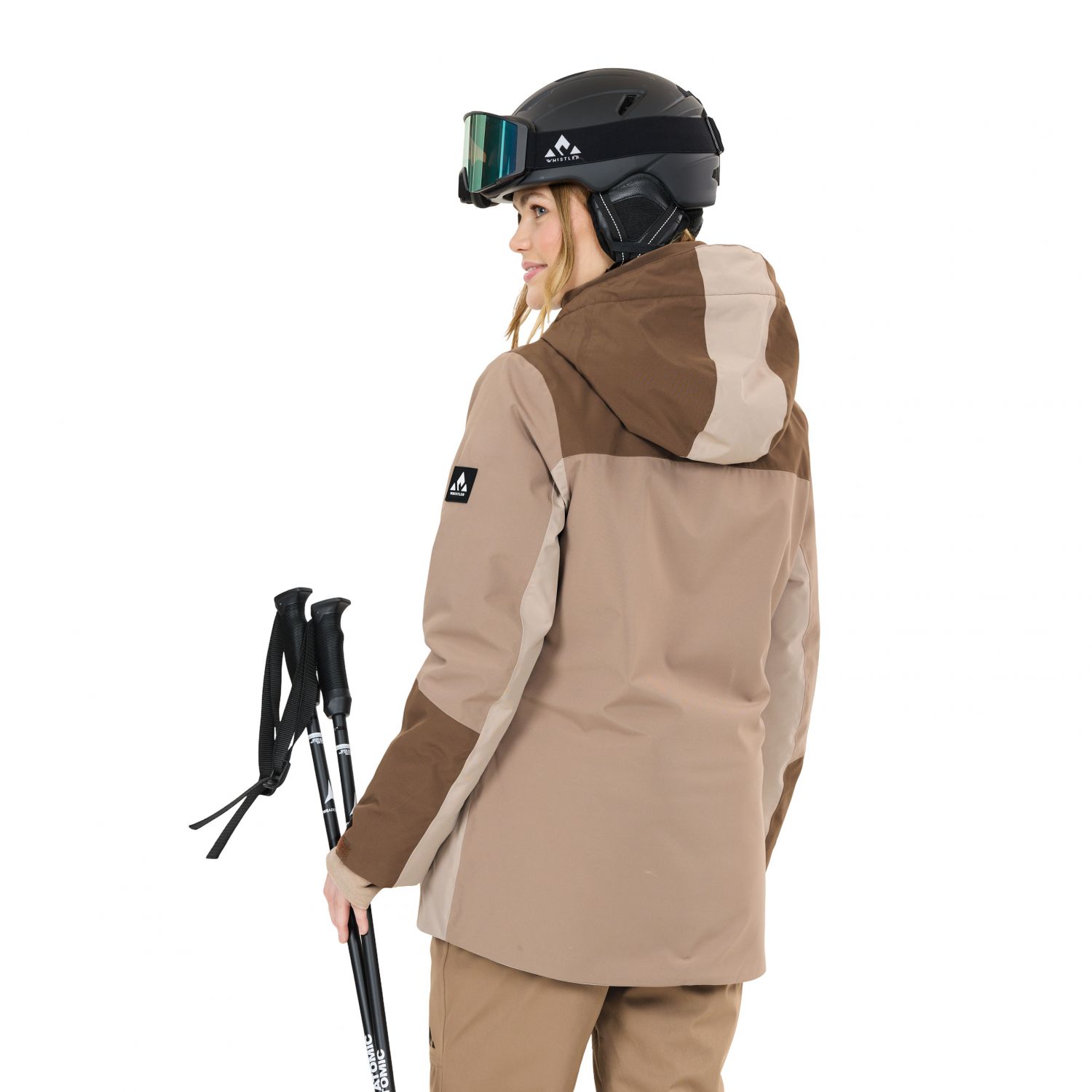 Whistler Kingland, lyžiarska bunda, dámska, beige