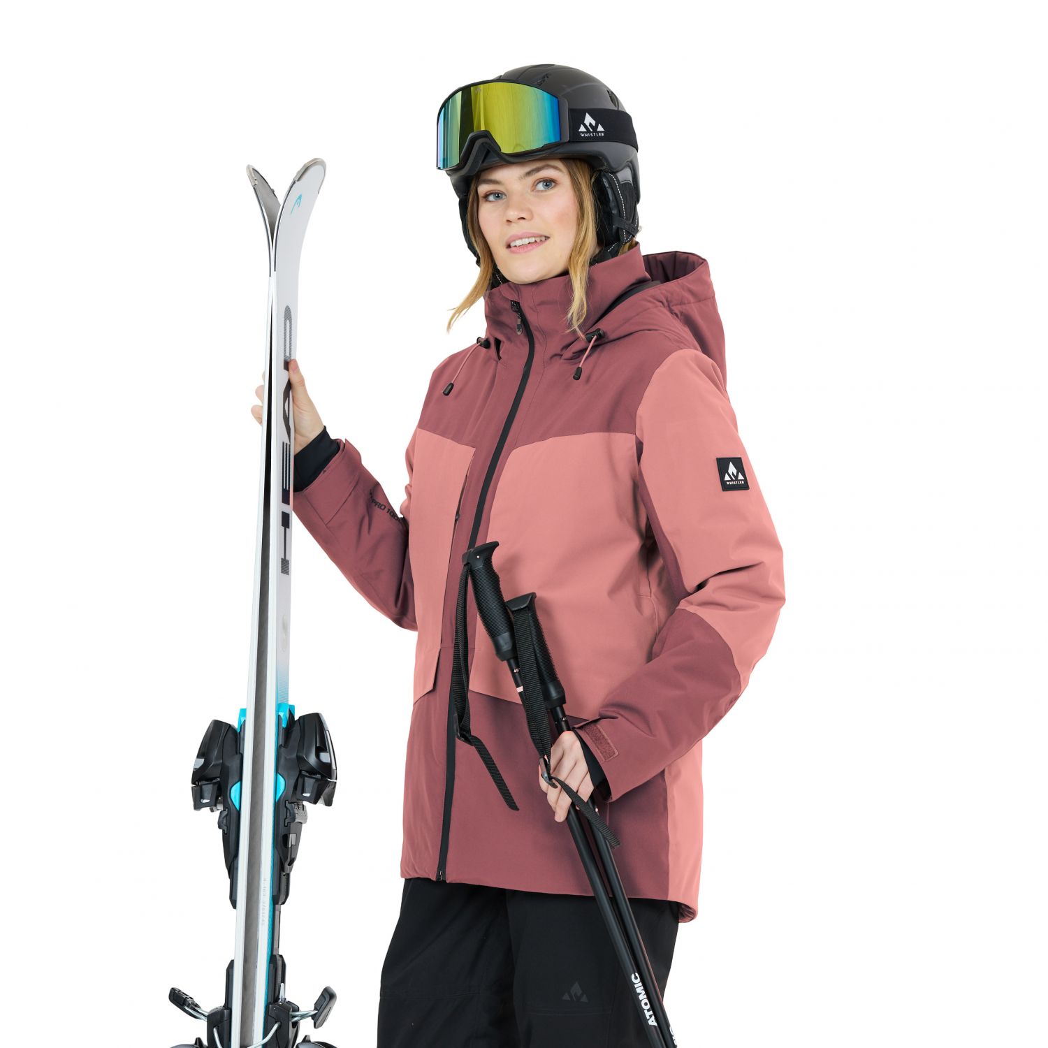 Whistler Kingland, lyžiarska bunda, dámska, huckleberry