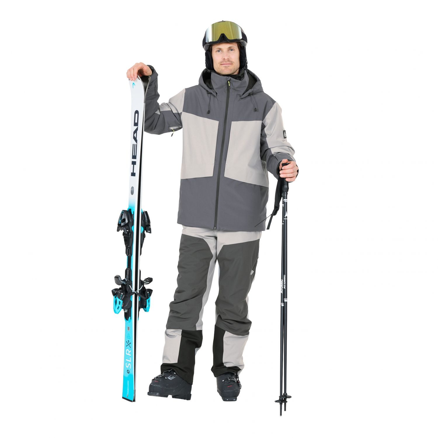 Whistler Kingland, lyžiarska bunda, pánska, tmavě šedá