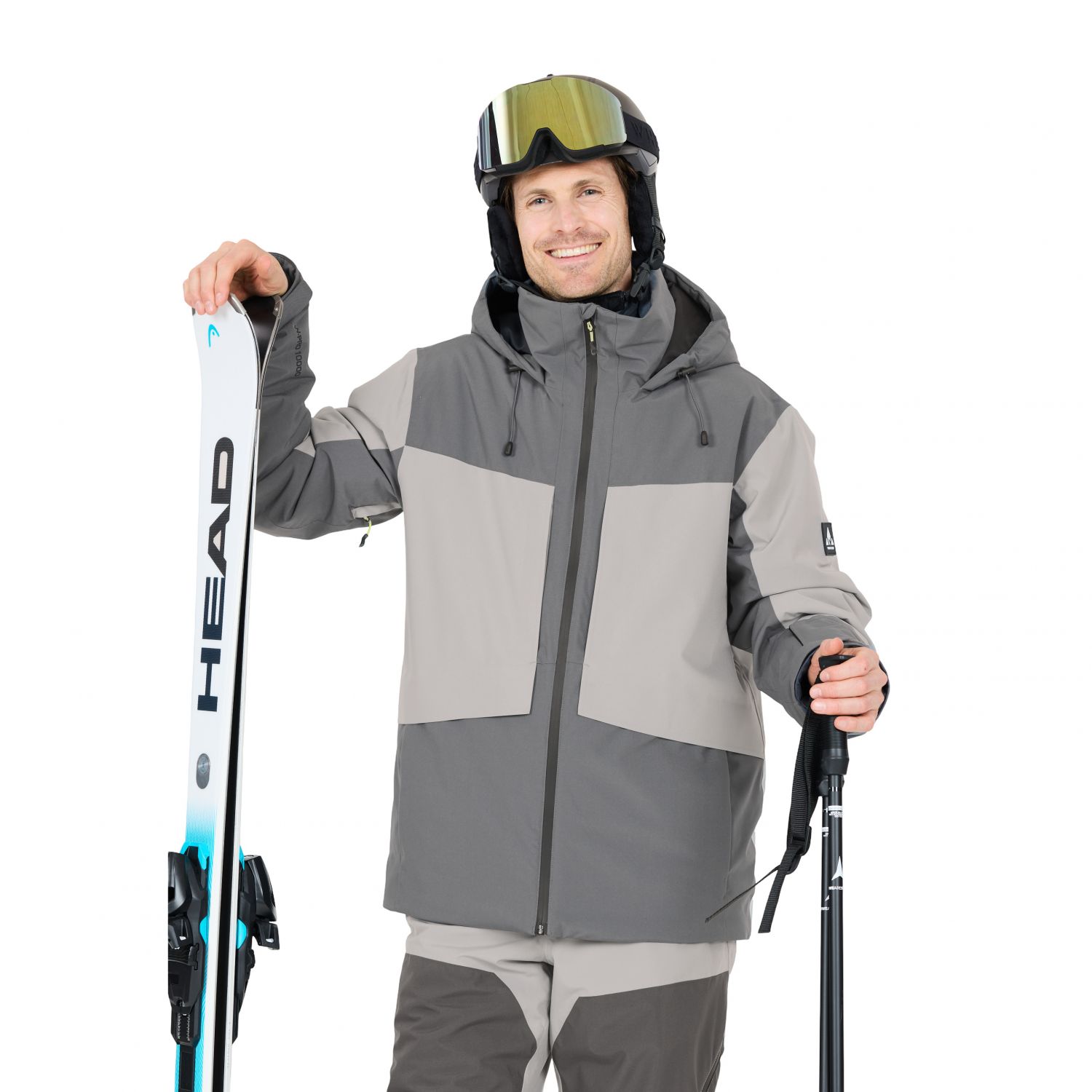 Whistler Kingland, lyžiarska bunda, pánska, tmavě šedá