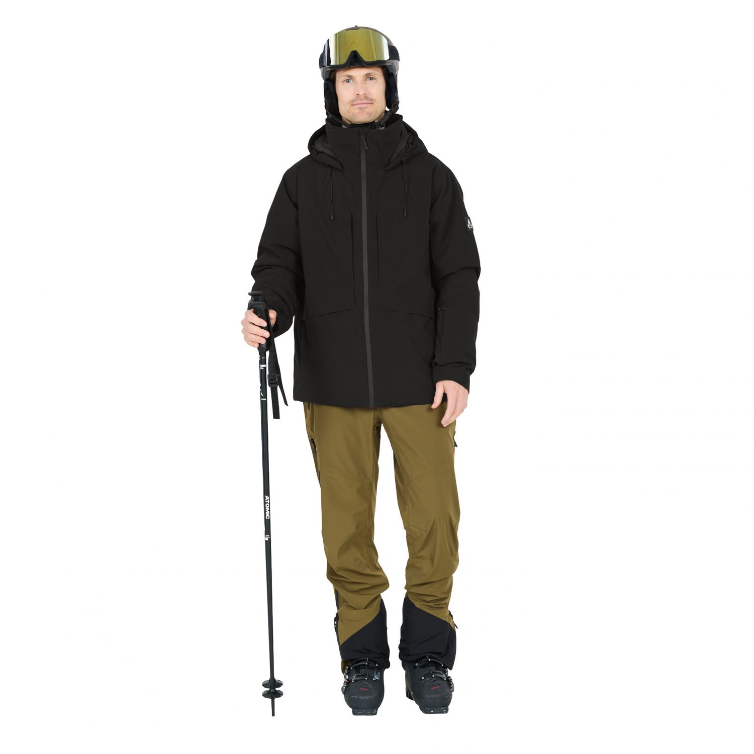 Whistler Kingland, lyžiarska bunda, pánske, čierna