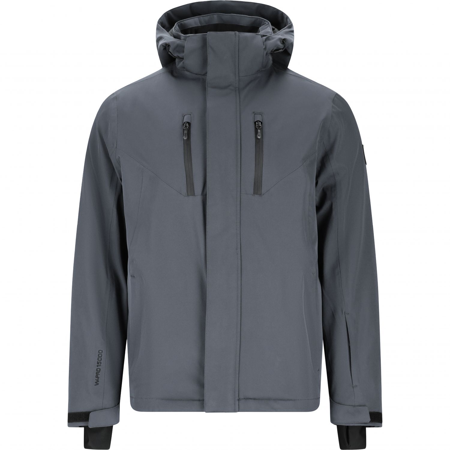 Whistler Miller, jaqueta de esqui, masculino, cinza escuro