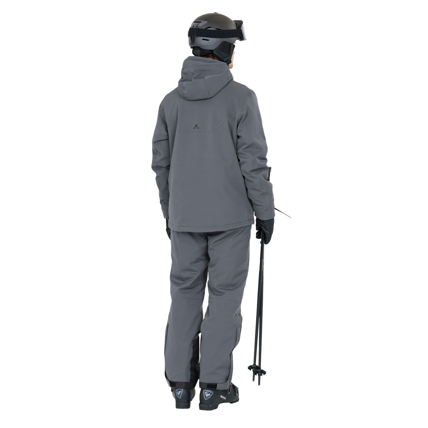 Whistler Miller, jaqueta de esqui, masculino, cinza escuro