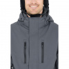 Whistler Miller, jaqueta de esqui, masculino, cinza escuro