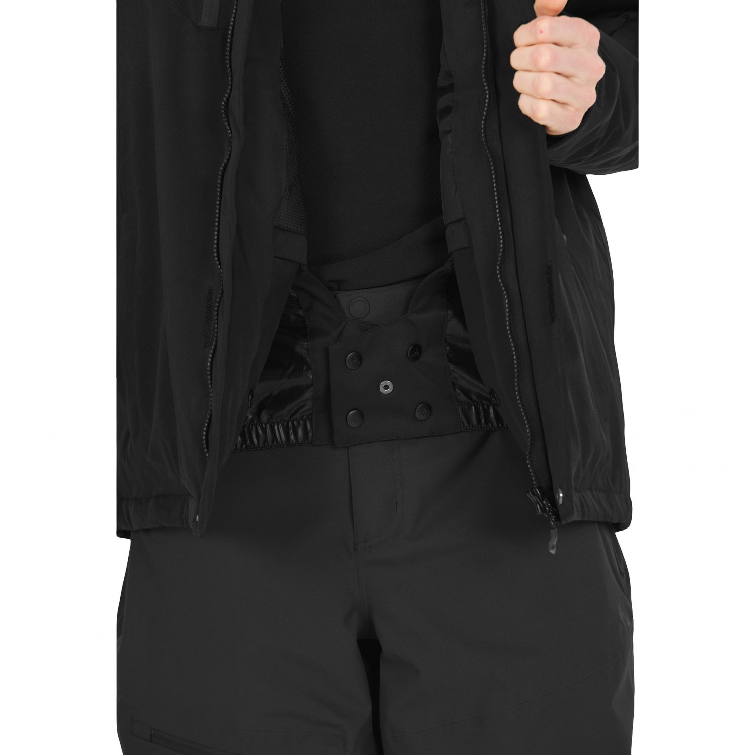 Whistler Miller, jaqueta de esqui, masculino, preto