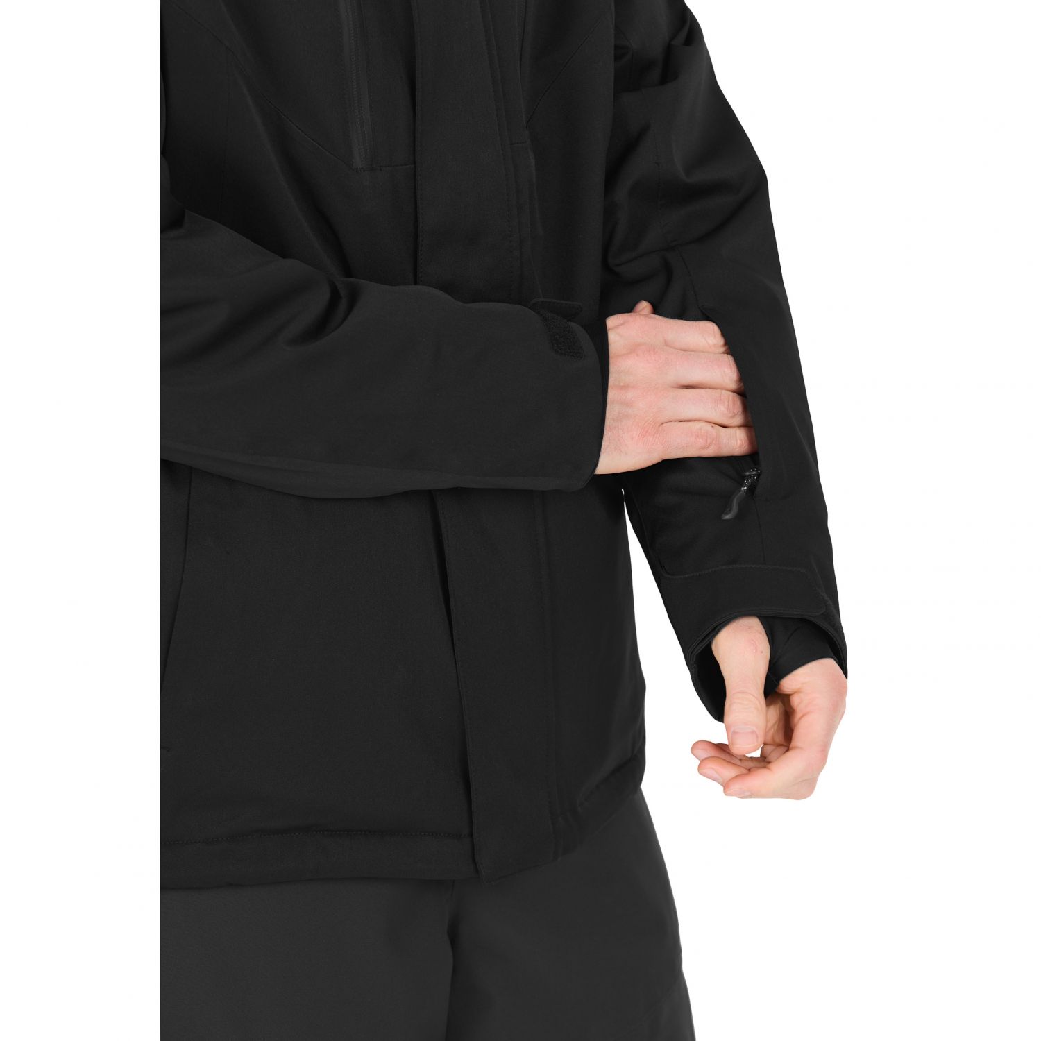 Whistler Miller, jaqueta de esqui, masculino, preto