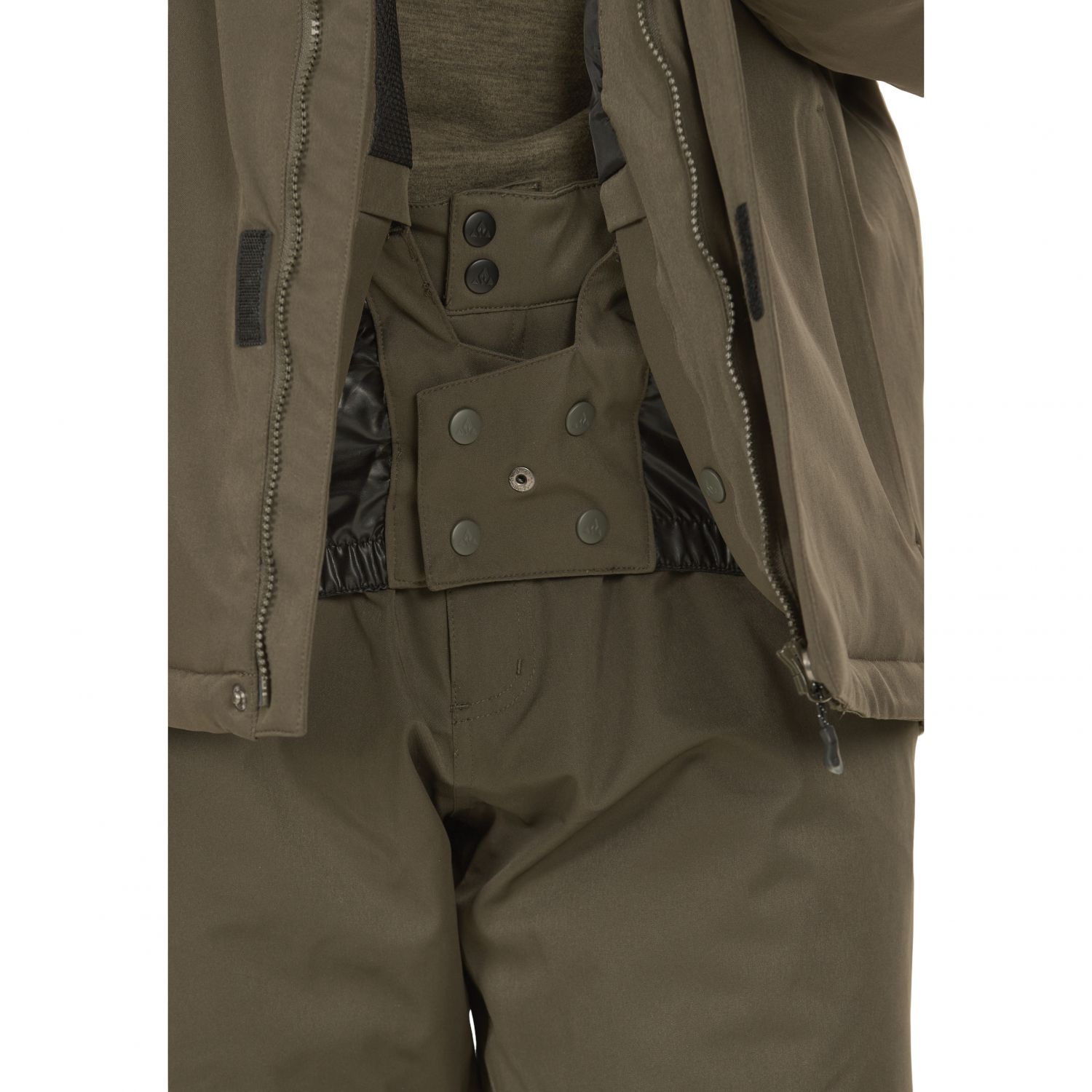 Whistler Miller, jaqueta de esqui, masculino, verde-escuro