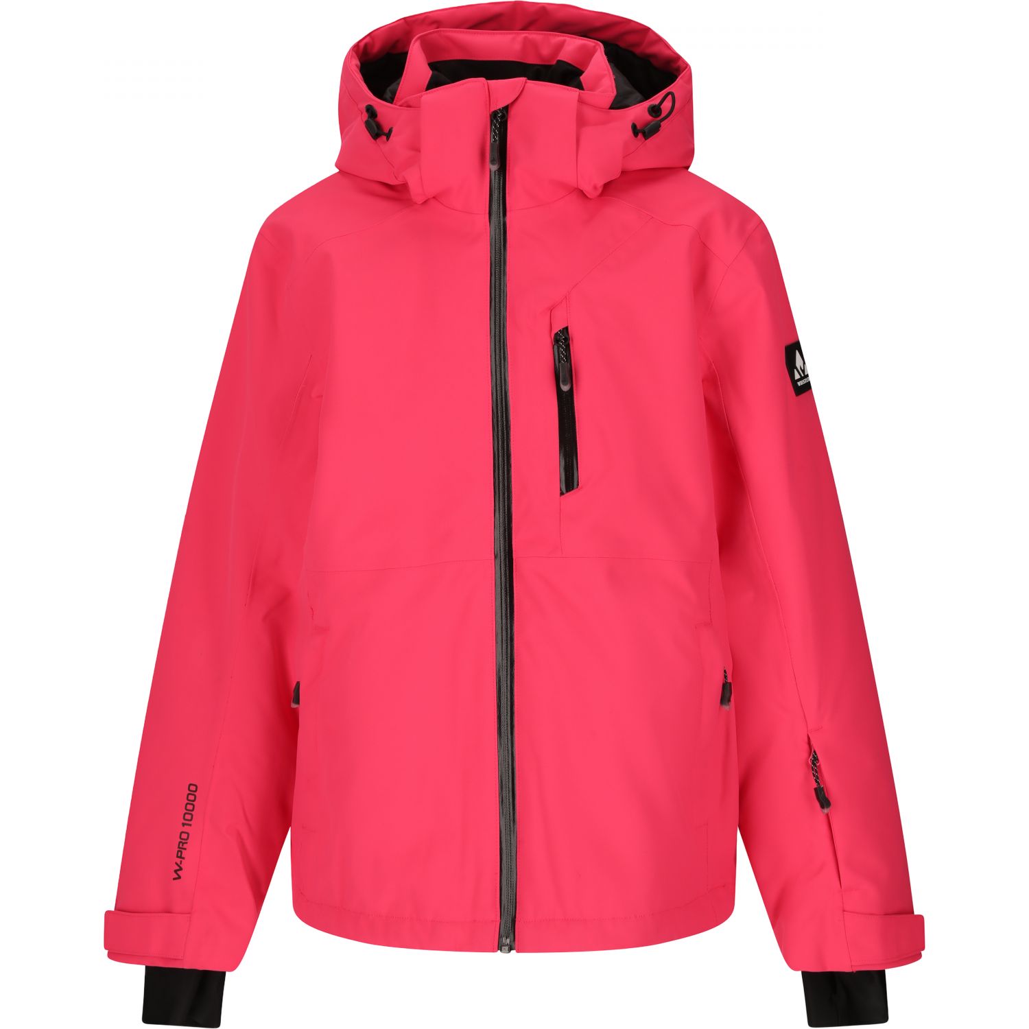 Whistler Rossburg, giacca da sci, junior, rosso
