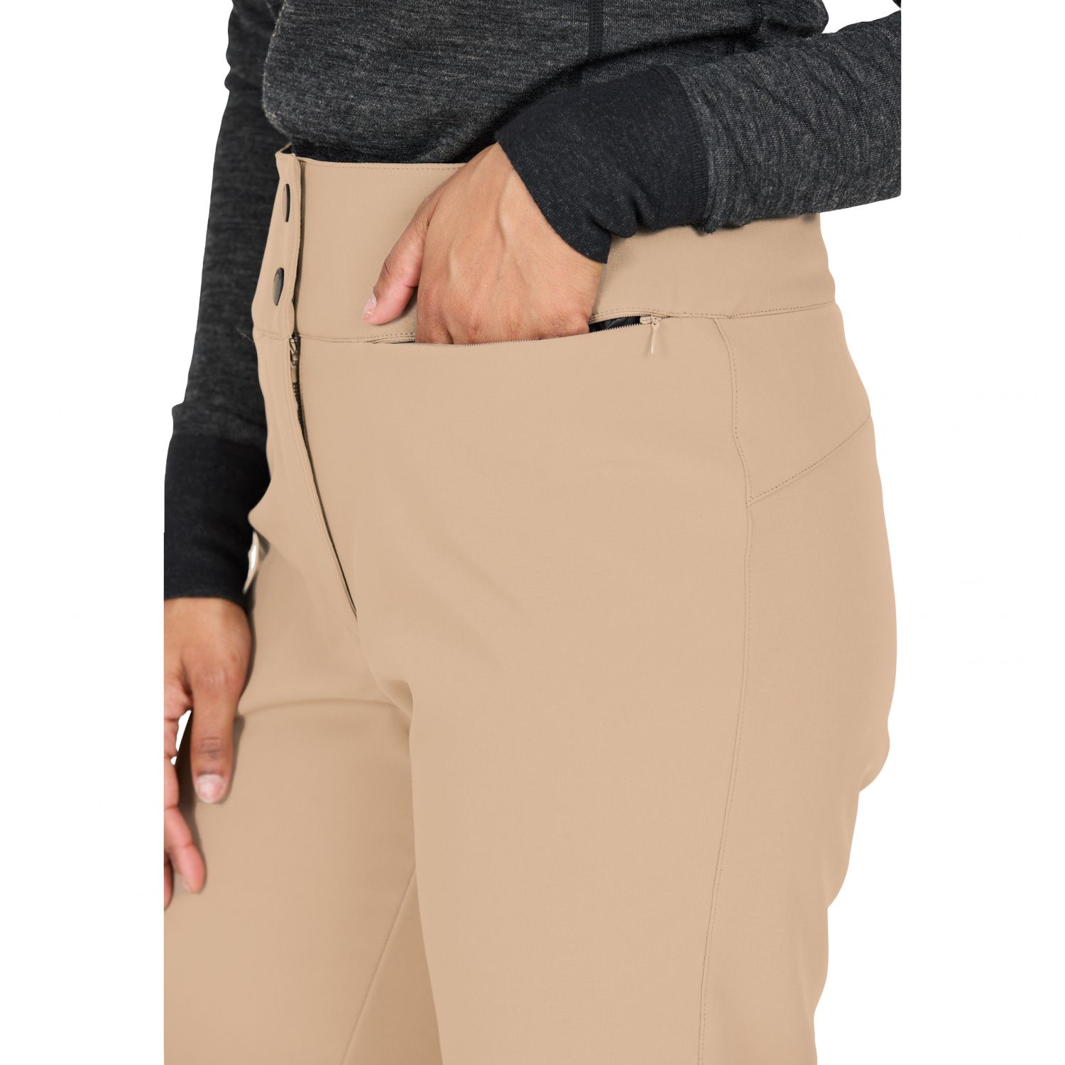 Whistler Sierra, calças de esqui, feminino, bege