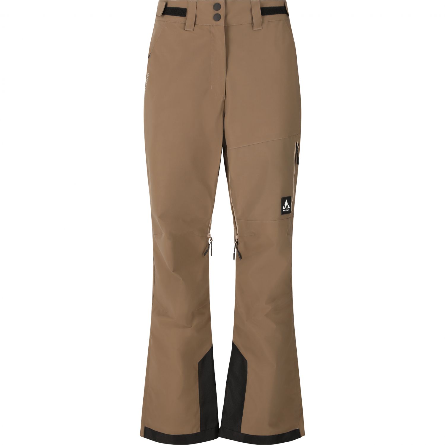 Whistler Takoda, calças de esqui, feminino, marrom