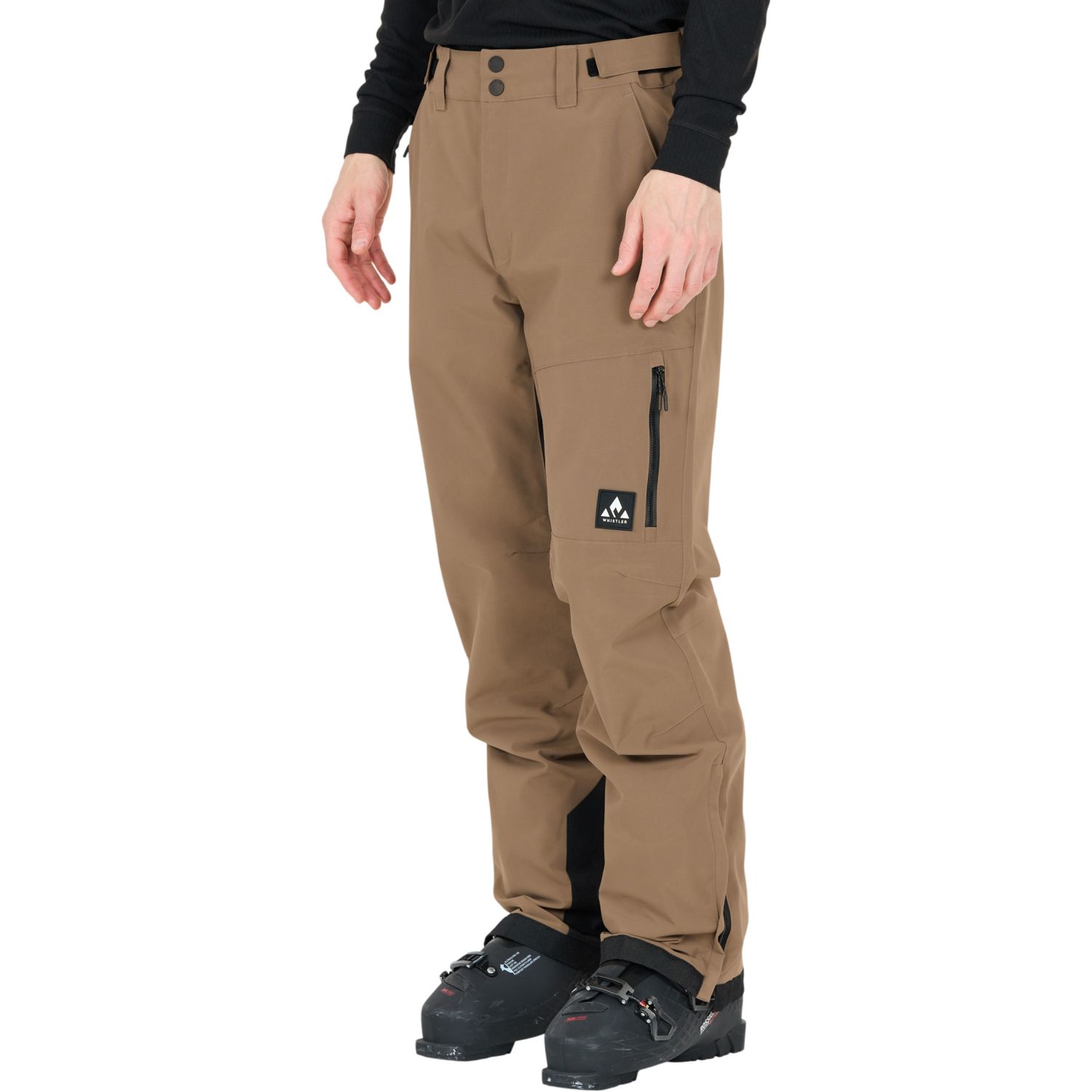 Whistler Takoda, calças de esqui, masculino, castanho