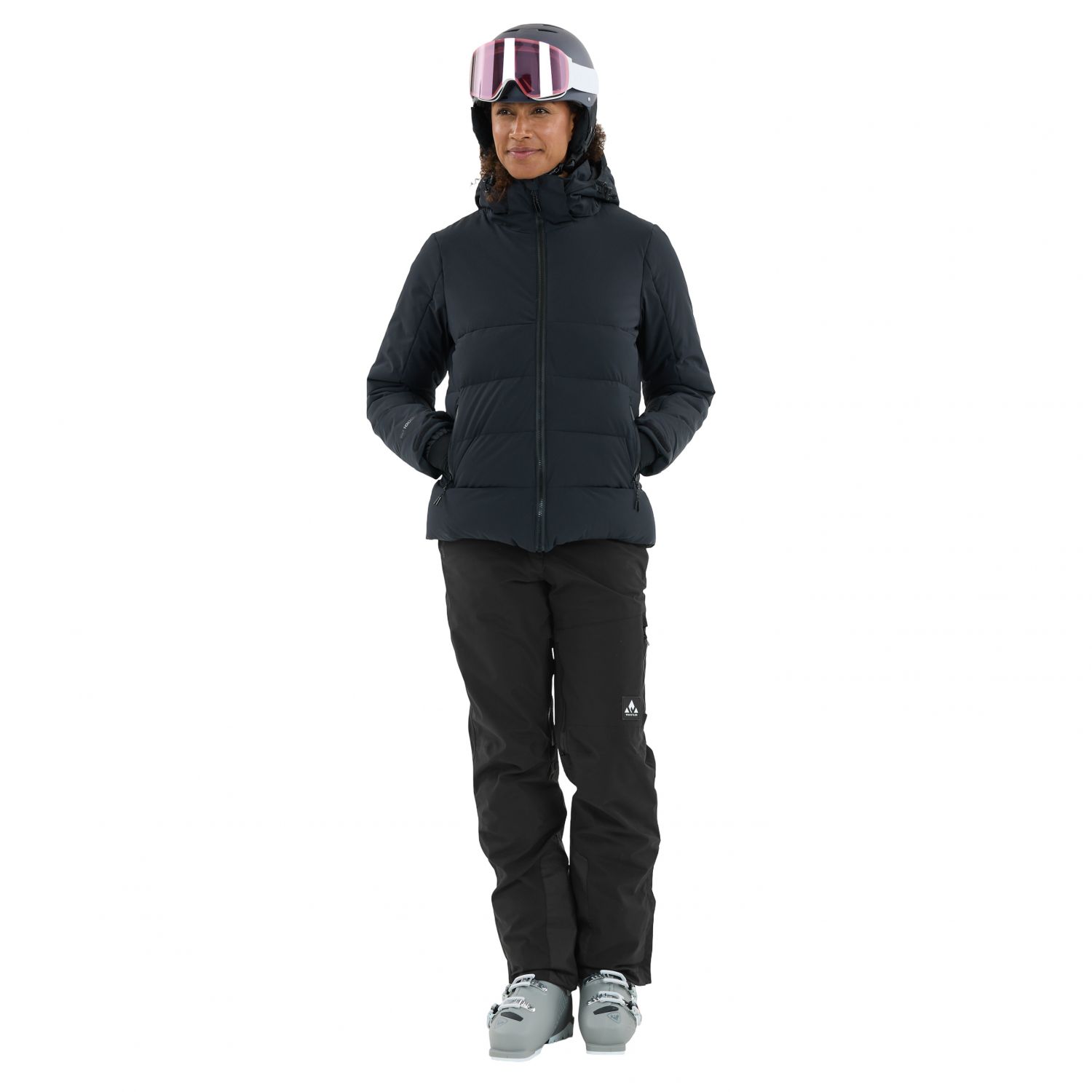 Whistler Takoda, calças de esqui, mulher, preto