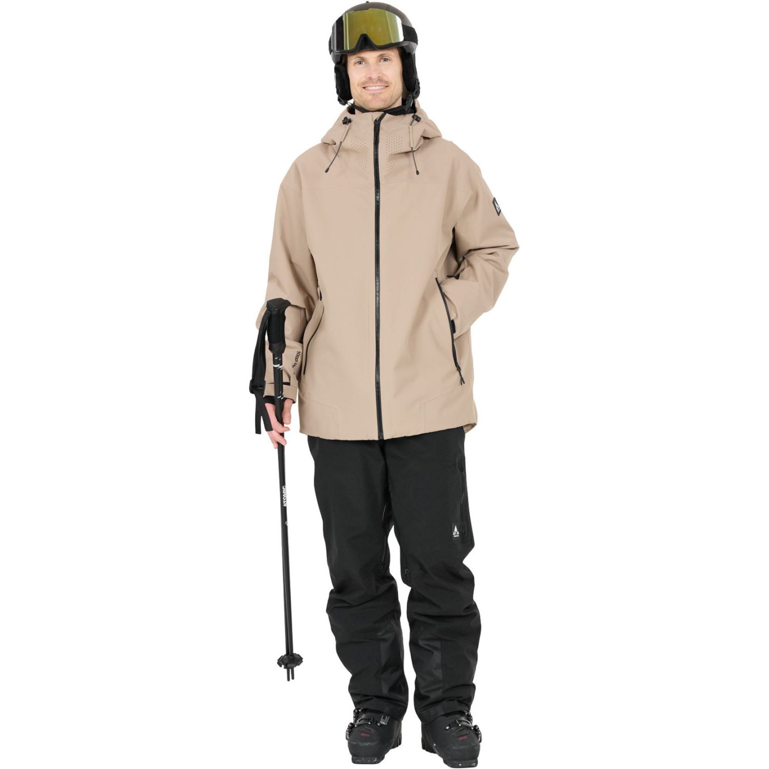 Whistler Takoda, pantaloni da sci, uomo, nero