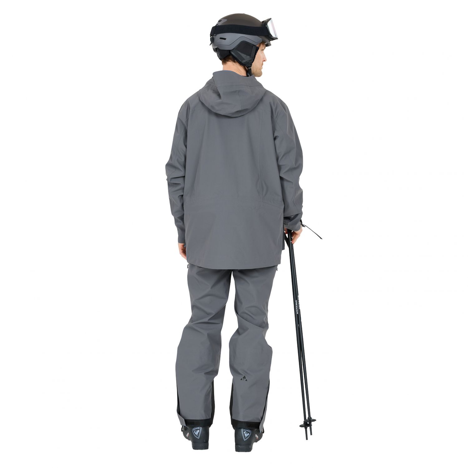 Whistler Waitoro, jaqueta de esqui, masculino, cinza escuro