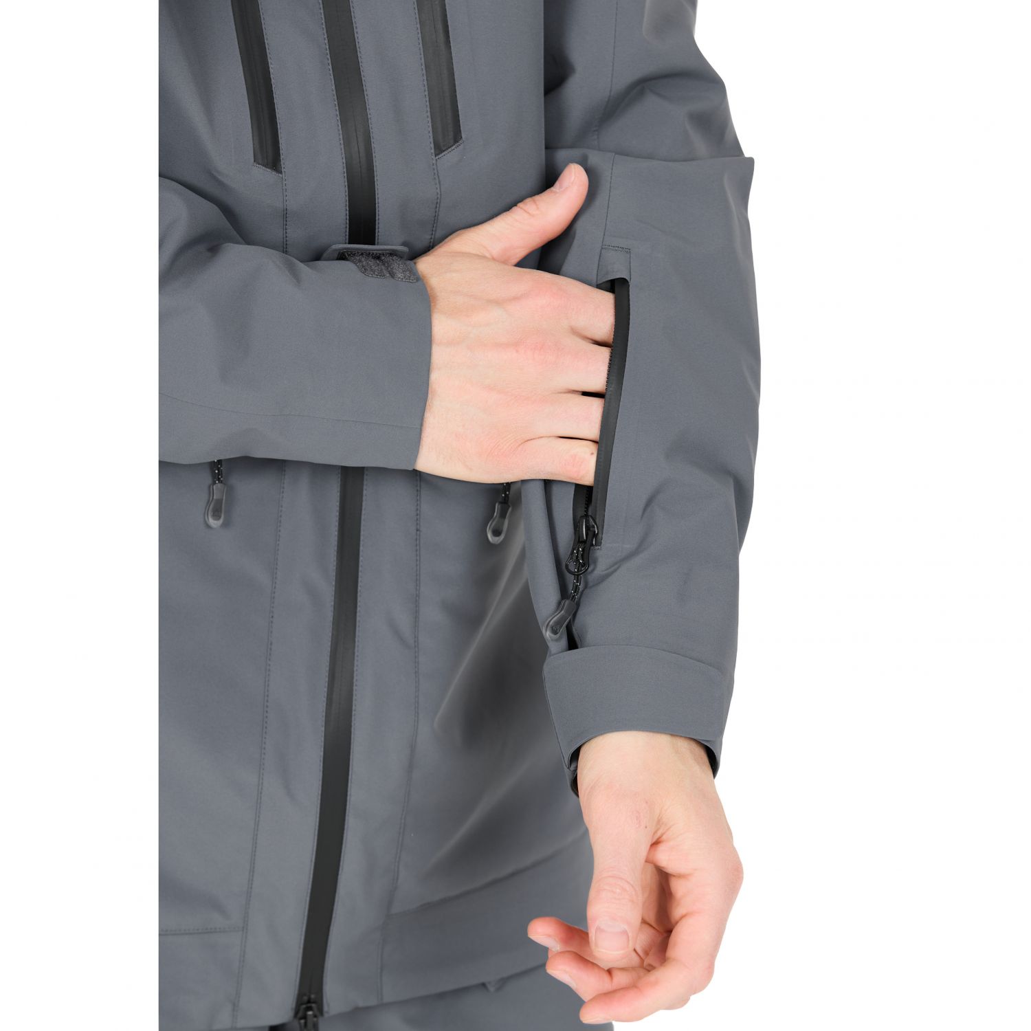 Whistler Waitoro, jaqueta de esqui, masculino, cinza escuro