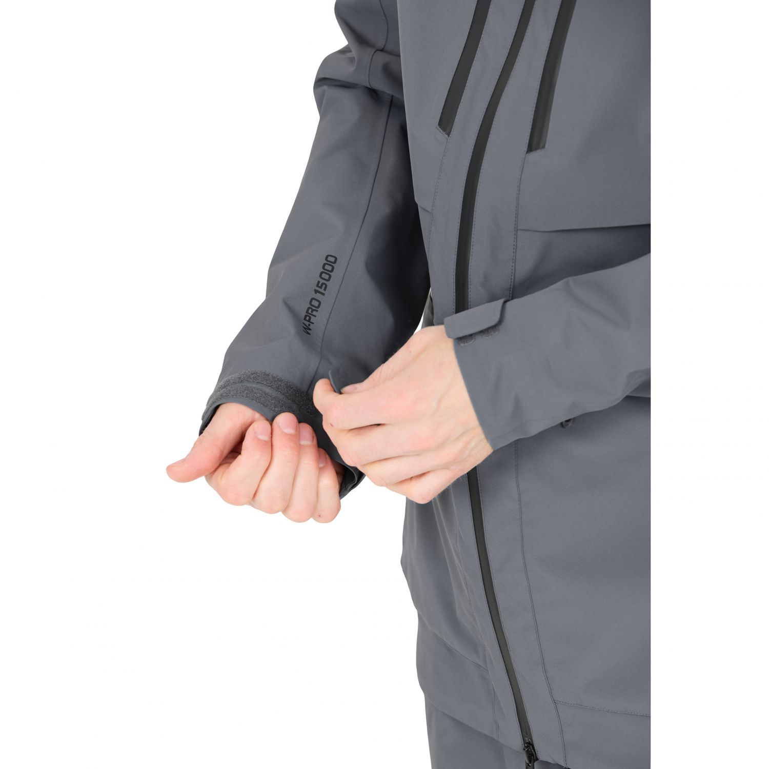 Whistler Waitoro, jaqueta de esqui, masculino, cinza escuro