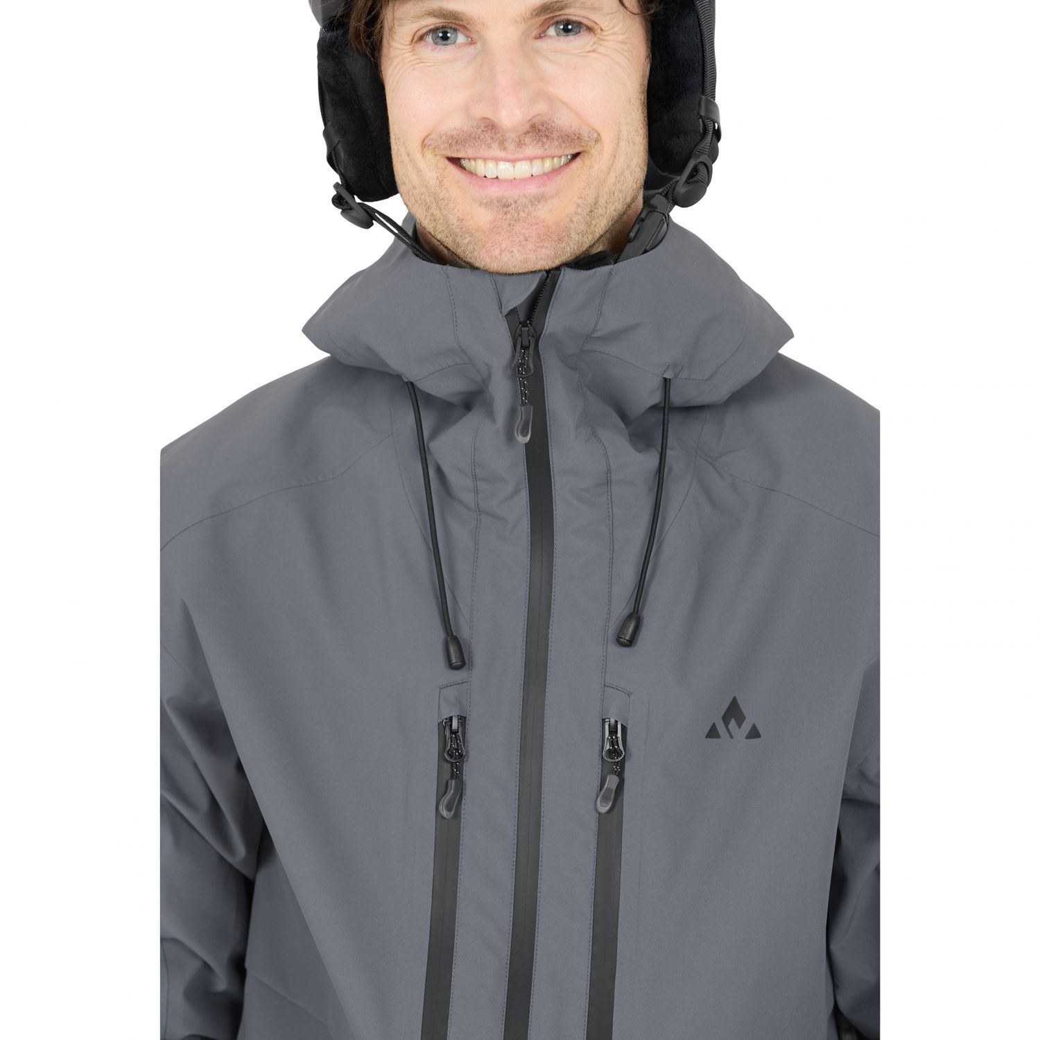 Whistler Waitoro, jaqueta de esqui, masculino, cinza escuro