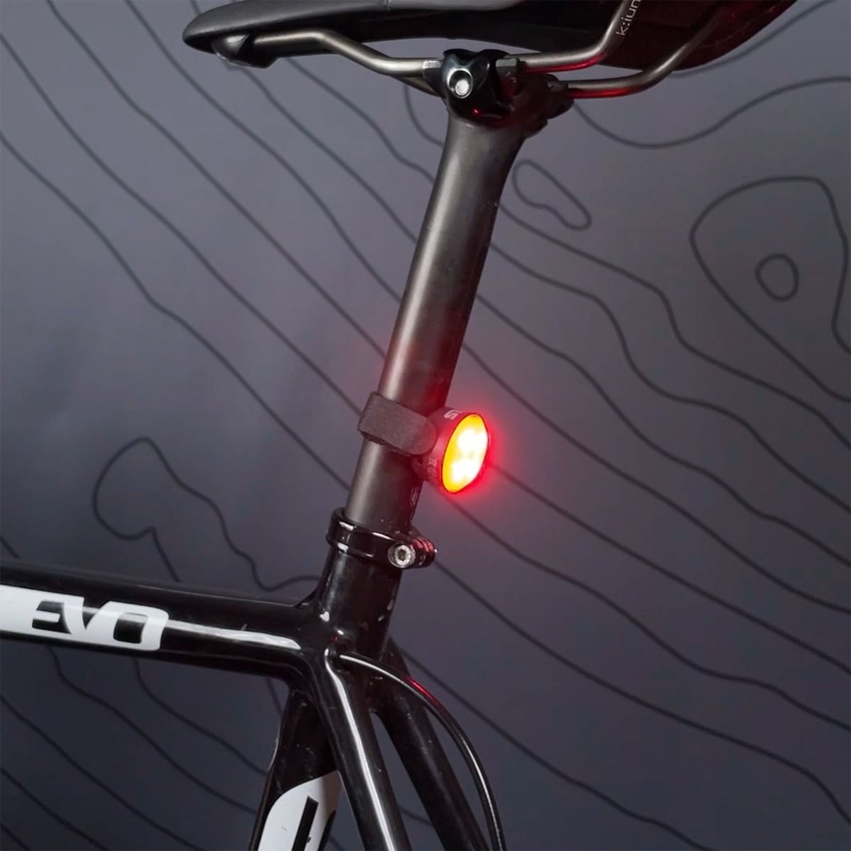Zadné svetlo Silva Smini Black, lampa