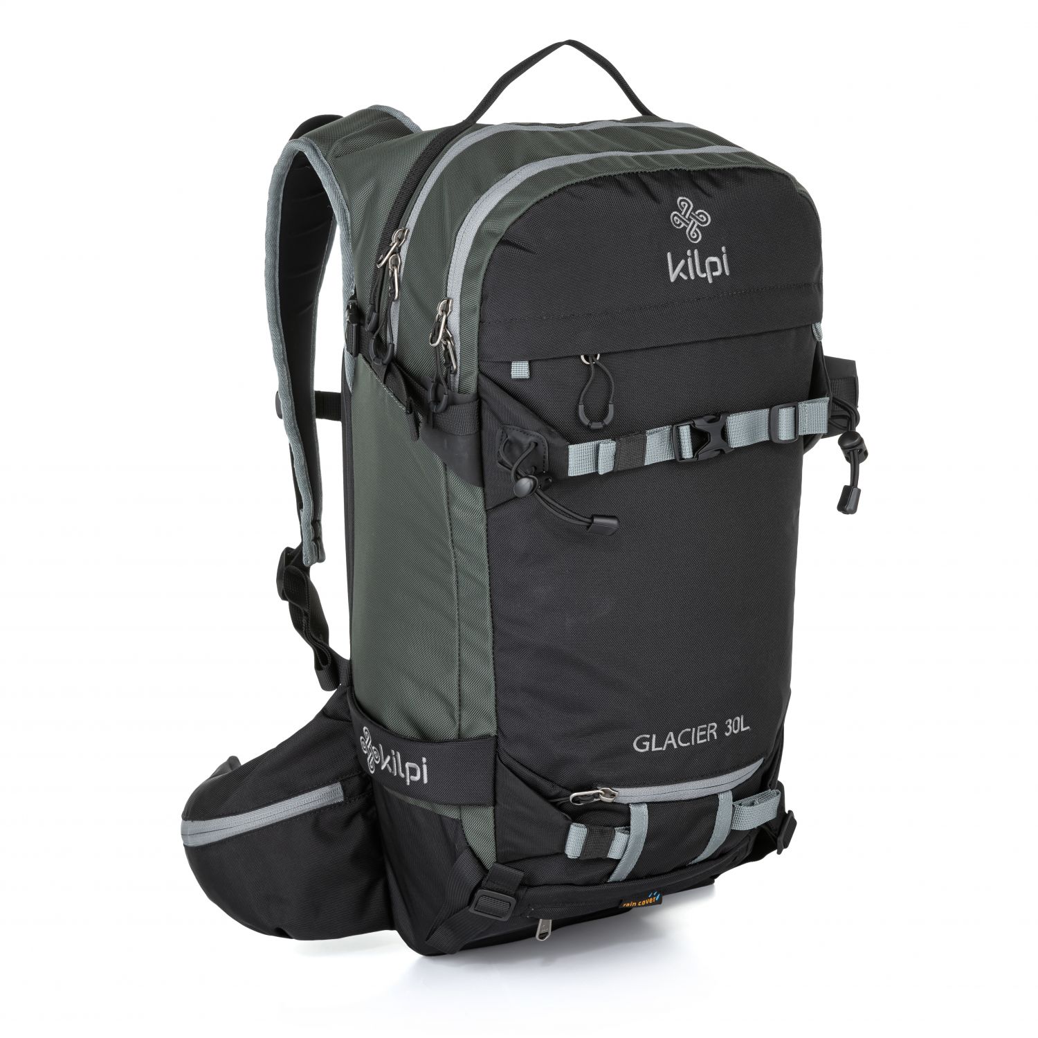 Zaino Kilpi Glacier, 30L, grigio scuro