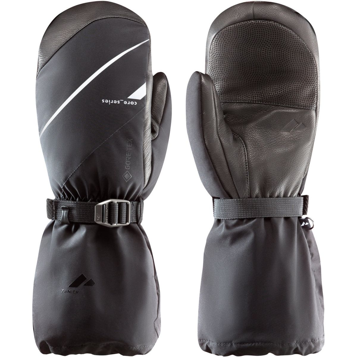 Zanier 70° North GTX, luvas de esqui, preto