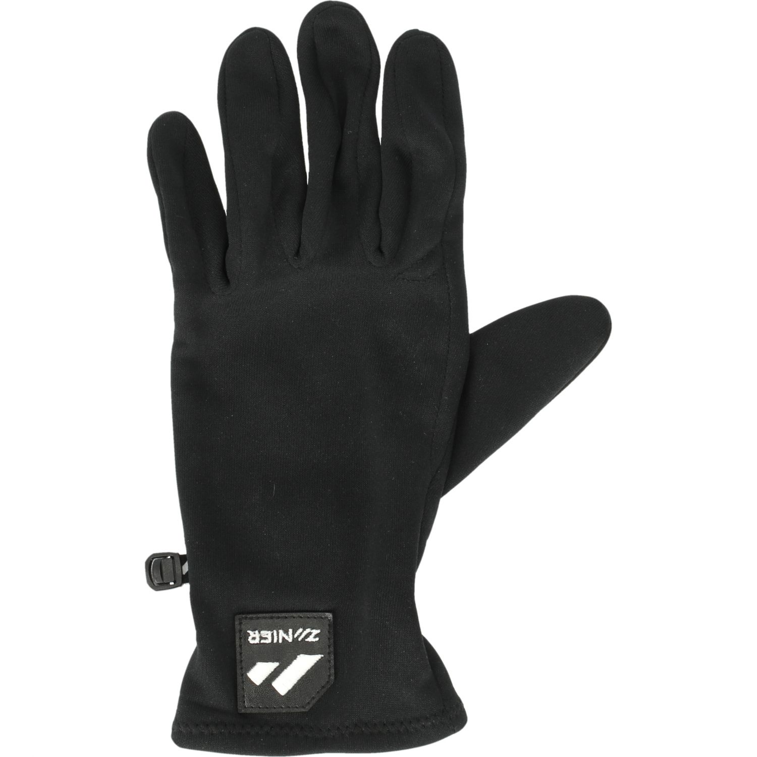 Zanier Pontetorto Fleece, luvas, preto