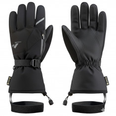 Zanier Ride GTX, mănuși de ski, negru